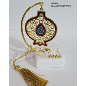 ΡΟΔΙ ΕΠΙΧΡΥΣΟ ΠΕΡΙΤΕΧΝΟ ΣΕ ΗΜΙΚΥΚΛΙΟ ΠΑΝΩ ΣΕ ΒΟΤΣΑΛΟ ΤΖΑ-09092592/92250