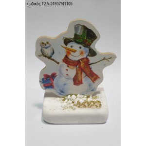 ΧΙΟΝΑΝΘΡΩΠΟΣ ΞΥΛΙΝΟ ΚΟΠΤΙΚΟ ΣΕ ΒΟΤΣΑΛΟ ΜΕ ΧΡΟΝΟΛΟΓΙΑ ΤΖΑ-24937/41105