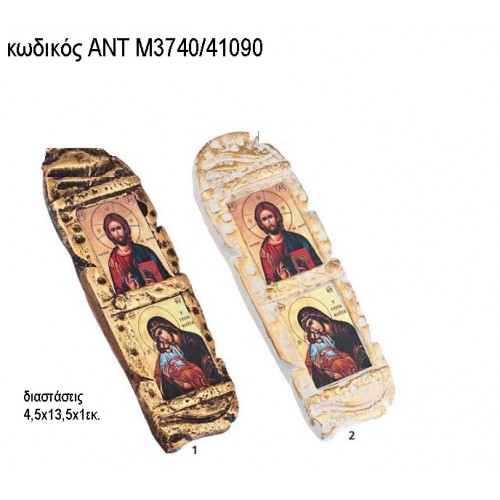 ΕΙΚΟΝΑ ΚΕΡΑΜΙΚΗ ΔΙΠΛΗ ΣΕ ΔΥΟ ΑΠΟΧΡΩΣΕΙΣ ΑΝΤ-Μ3740/41090 ΕΙΚΟΝΑ ΚΕΡΑΜΙΚΗ ΔΙΠΛΗ ΣΕ ΔΥΟ ΑΠΟΧΡΩΣΕΙΣ ΑΝΤ-Μ3740/41090