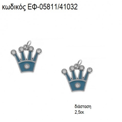 ΚΟΡΩΝΑ ΜΕ ΣΤΡΑΣ ΕΠΑΡΓΥΡΗ ΜΕ ΣΙΕΛ ΣΜΑΛΤΟ accessories για μπομπονιέρες - δώρα ΕΦ-05811/41032