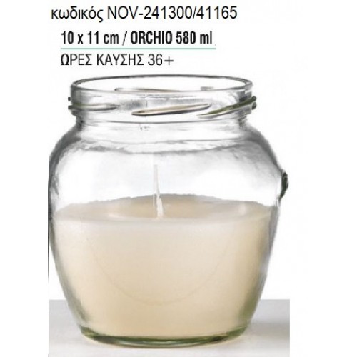 ΚΕΡΙ ΣΕ ΓΥΑΛΙΝΟ ΠΟΤΗΡΙ 10x11ΕΚ NOV-241300/41165 