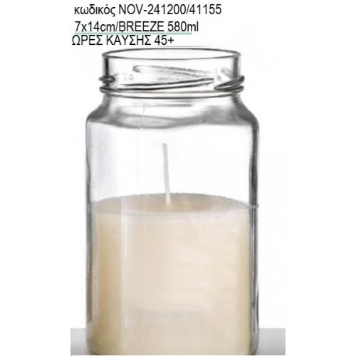 ΚΕΡΙ ΣΕ ΓΥΑΛΙΝΟ ΠΟΤΗΡΙ 7x14ΕΚ NOV-241200/41155