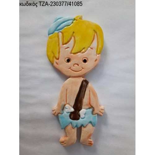 ΦΛΙΝΤΣΤΟΟΥΝΣ FLINTSTONES ΜΠΑΜ ΜΠΑΜ ΧΡΩΜΑ ΓΑΛΑΖΙΟ ΚΕΡΑΜΙΚΟ ΜΑΓΝΗΤΑΚΙ ΤΖΑ-230377/41085