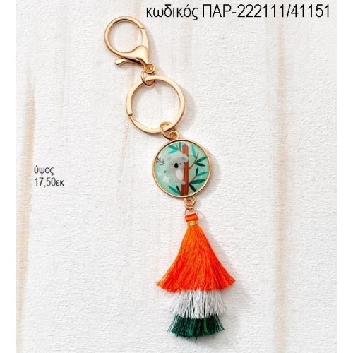 ΚΟΑΛΑ ΜΕ ΣΜΑΛΤΟ ΣΕ ΜΠΡΕΛΟΚ accessories για μπομπονιέρες - δώρα  ΠΑΡ-222111/41151 