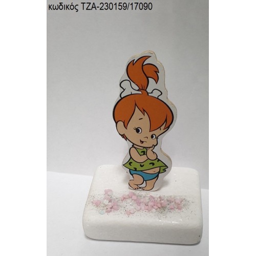 ΣΤΑΛΙΤΣΑ ΦΛΙΝΤΣΤΟΟΥΝΣ FLINTSTONES ΞΥΛΙΝΟ ΚΟΠΤΙΚΟ ΠΑΝΩ ΣΕ ΜΑΡΜΑΡΟ ΤΖΑ-230159/17090 