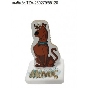 ΣΚΟΥΜΠΙ ΝΤΟΥ SCOOBY DOO ΞΥΛΙΝΟ ΚΟΠΤΙΚΟ ΚΑΙ ΟΝΟΜΑ PLEXIGLASS ΧΡΥΣΟ ΠΑΝΩ ΣΕ ΜΑΡΜΑΡΟ ΤΖΑ-230279/55120