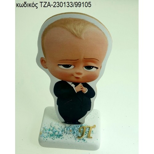 ΑΡΧΗΓΟΣ ΑΠΟ ΚΟΥΝΙΑ THE BOSS BABY ΞΥΛΙΝΟ ΚΟΠΤΙΚΟ ΚΑΙ ΜΟΝΟΓΡΑΜΜΑ ΕΠΙΧΡΥΣΟ ΜΕΤΑΛΛΙΚΟ ΠΑΝΩ ΣΕ ΜΑΡΜΑΡΟ ΤΖΑ-230133/99105