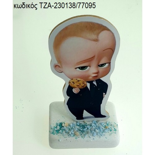 ΑΡΧΗΓΟΣ ΑΠΟ ΚΟΥΝΙΑ THE BOSS BABY ΞΥΛΙΝΟ ΚΟΠΤΙΚΟ ΠΑΝΩ ΣΕ ΜΑΡΜΑΡΟ ΤΖΑ-230138/77095 