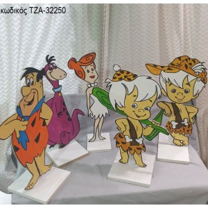 ΦΛΙΝΤΣΤΟΟΥΝΣ FLINTSTONES ΘΕΜΑ  ΞΥΛΙΝΗ ΦΙΓΟΥΡΑ για ενοικίαση ΤΖΑ-32250