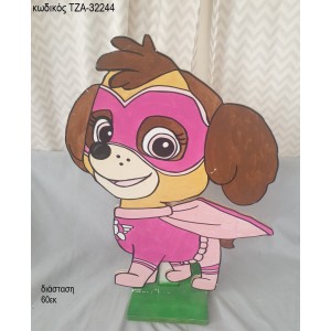 PAW PATROL SKYE ΞΥΛΙΝΗ ΦΙΓΟΥΡΑ ΤΖΑ-32244