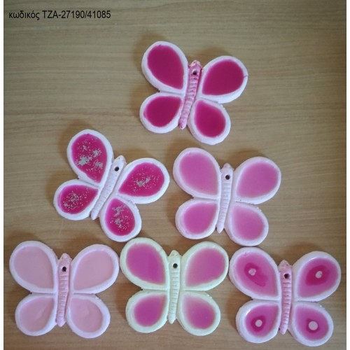 ΠΕΤΑΛΟΥΔΑ ΧΡΩΜΑ ΡΟΖ Η' ΦΟΥΞΙΑ ΚΕΡΑΜΙΚΟ ΜΑΓΝΗΤΑΚΙ ΤΖΑ-27190/41085