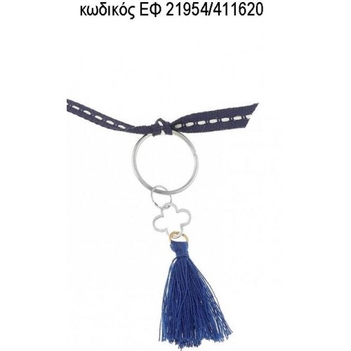 ΜΑΡΤΥΡΙΚΟ ΒΑΠΤΙΣΗΣ ΜΠΡΕΛΟΚ ΕΠΑΡΓΥΡΟ ΣΤΑΥΡΟ ΜΠΛΕ ΦΟΥΝΤΑ ΚΑΙ ΚΟΡΔΕΛΑΚΙ ΕΦ-21954/411620