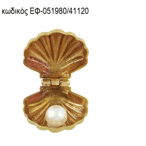 ΚΟΧΥΛΙ ΜΕ ΠΕΡΛΑ ΕΠΙΧΡΥΣΟ accessories για μπομπονιέρες - δώρα ΕΦ-051980/41120