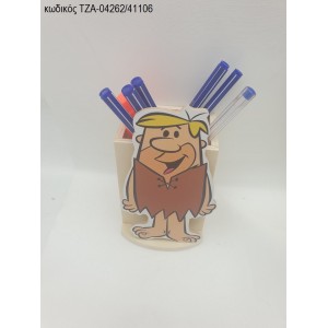 ΦΡΕΝΤ ΦΛΙΝΣΤΟΟΥΝΣ FLINTSTONES ΞΥΛΙΝΟ ΣΕ ΞΥΛΙΝΗ ΜΟΛΥΒΟΘΗΚΗ ΤΖΑ-04262/41106 