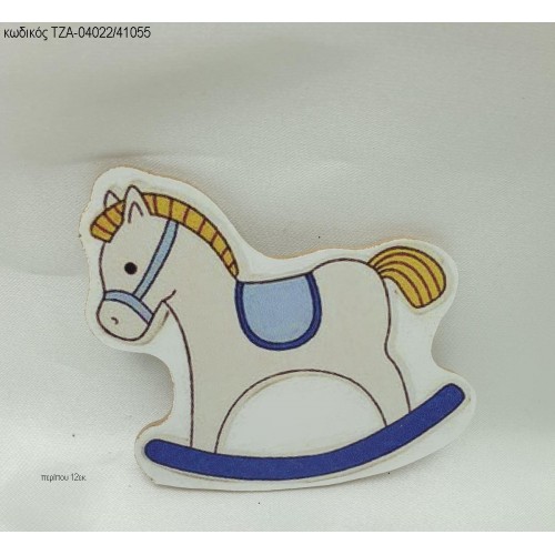 ΑΛΟΓΑΚΙ ΚΟΥΝΙΣΤΟ ΞΥΛΙΝΟ ΜΑΓΝΗΤΑΚΙ ΤΖΑ-04022/41055 